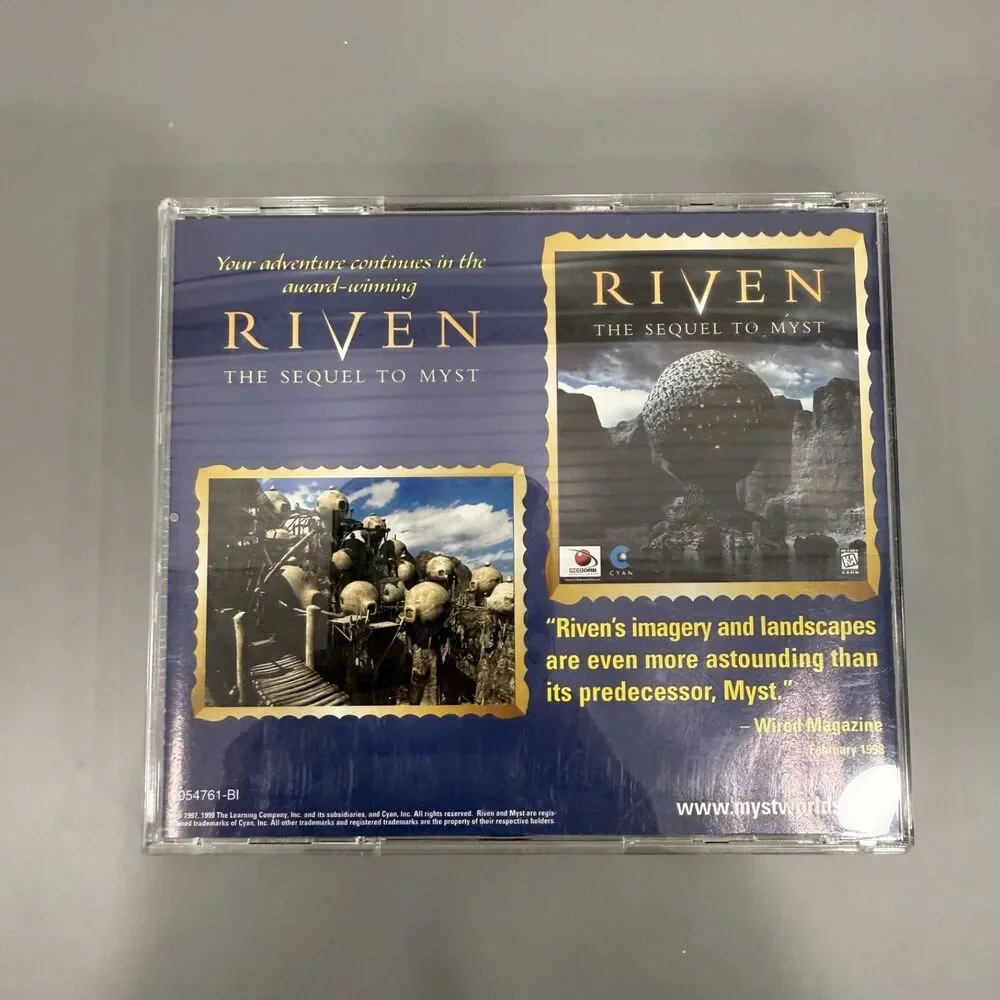 Myst: Masterpiece Edition PC CD-ROM Game 1999 Red Orb CIB
